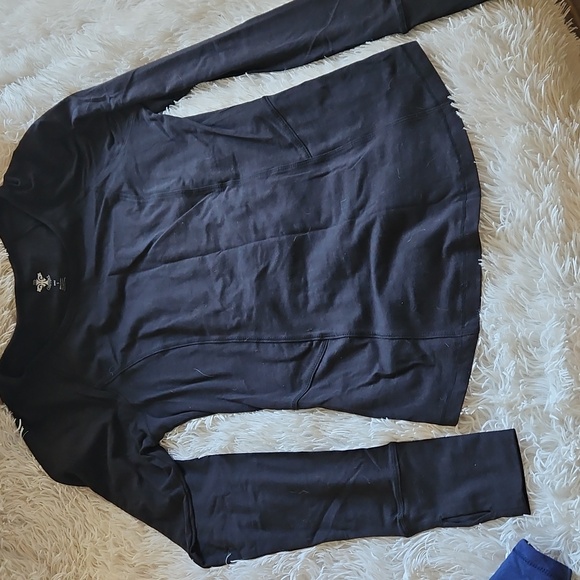 🖤💙🖤NEW MED COUTURE TRIPLE SCRUBS UNDER SHIRT WARM UP TOP BUNDLE🖤💙🖤 - Picture 9 of 10